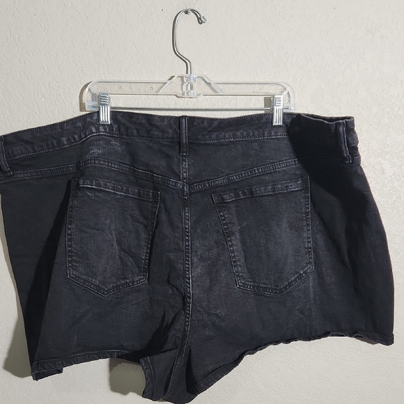 Torrid Feel The Fit Shorts Black Jean Shorts Womens Plus Size 30 - Picture 3 of 9